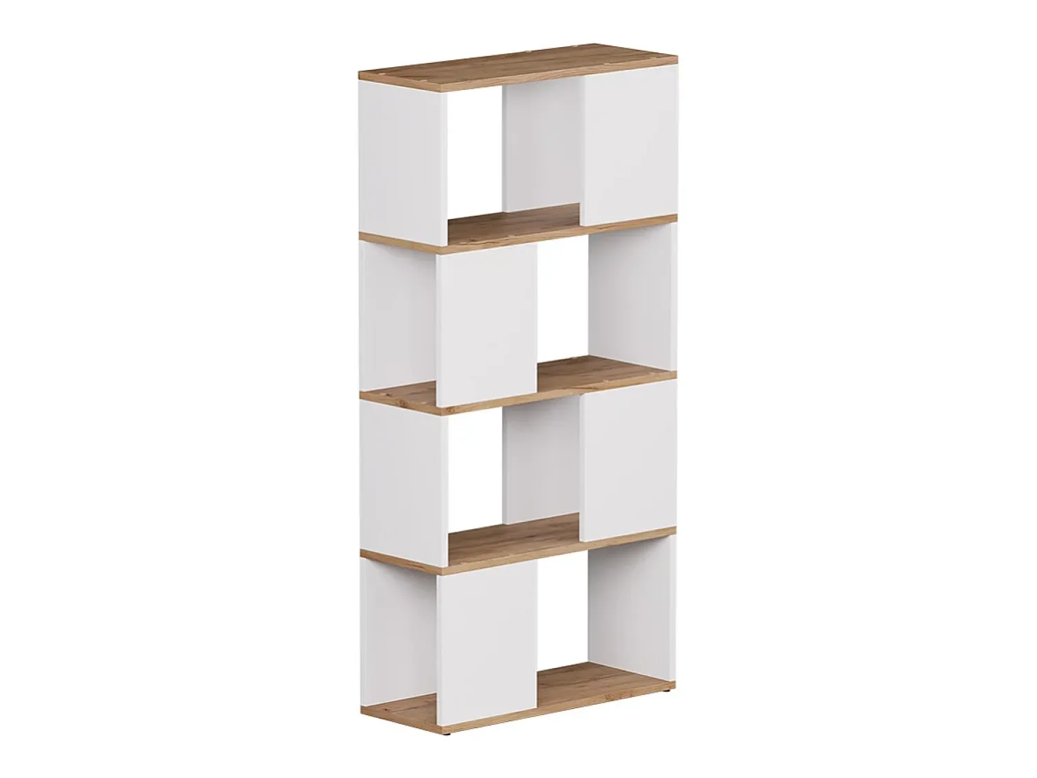 Vicco Raumteiler carvalho branco/dourado 60x24x124.5 eneos^ Prateleira
