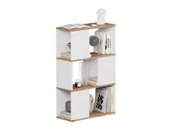 Vicco Raumteiler carvalho branco/dourado 60x24x94 eneos^ Prateleira