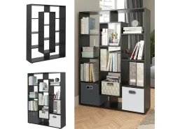 Prateleira|Vicco Raumteiler 107.2x29x143 Preto