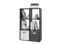 Prateleira*Vicco Raumteiler 72x29x107.8 Preto