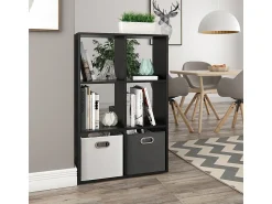 Prateleira*Vicco Raumteiler 72x29x107.8 Preto