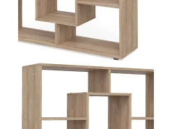 Prateleira*Vicco Raumteiler sonoma 107.2x29x143 Natural claro