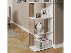 Prateleira|Vicco Raumteiler sonoma/branco 45x23.6x162.6 Natural claro