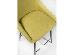 Banco| Ray - Banqueta de tecido - Conjunto de 1 peça Verde