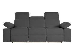 Loft24 Rayland | Sofá 3 lugares Elétrico Preto