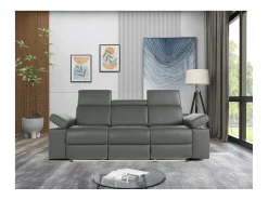 Sofá*Loft24 Rayland | Sofá 3 lugares Manuel Cinzento