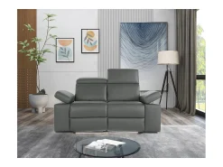 Best Loft24 Rayland | Sofá de 2 lugares elétrico Cinzento