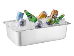 Acessório Vinho E Bar* Recipiente de Exibição Alimentar de Balcão SucceBuy, com Prato de 5 Tigelas de Condimentos Prateado
