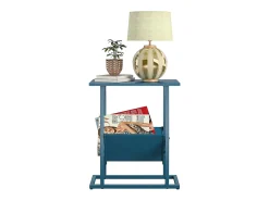 Mesa De Apoio|Novogratz Regal | Mesa de apoio em Azul