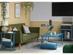 Mesa De Apoio|Novogratz Regal | Mesa de apoio em Azul