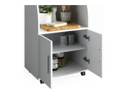 Móvel De Arrumação|Vicco Roll container 55x38.4x83.8 elio Branco