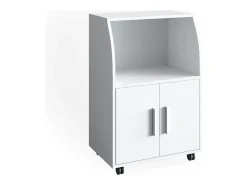 Móvel De Arrumação|Vicco Roll container 55x38.4x83.8 elio Branco