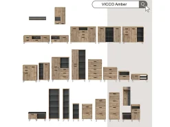 Móvel De Arrumação|Vicco Roll container 50x41x88.6 kamber Branco