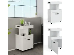 Móvel De Arrumação|Vicco Roll container 50x41x88.6 kamber Branco