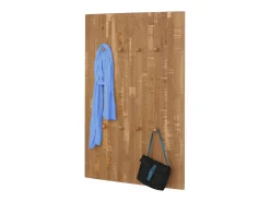 Loft24 Rondo | Painel de Parede com 8 Ganchos em MDF Natur^ Cabide De Pé