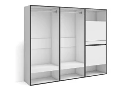 Móvel De Entrada|Skraut Home Roupeiro aberto, 180x35x145cm, Para quarto, dormitório, Sapateira, Branco