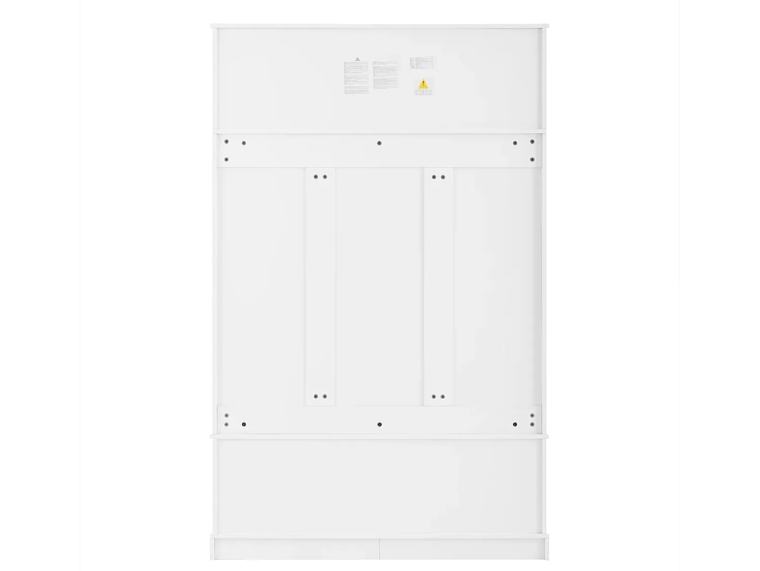 Hauss Spole Roupeiro com 3 portas, sapateira e 6 ganchos, simples e versátil 120×40×191 cm^ Móvel De Entrada