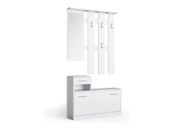Móvel De Entrada|Vicco Roupeiro 25x100x191 billy Branco