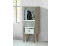Best Loft24 Ruby | Estante com 1 Prateleira em MDF Bétula Branca Branco
