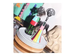Best Alessi Saca-rolhas Alessandro M. Parade por Arthur Arbesser, design multicolor em AlkiPaper® e zamak cromado, 21 cm Multicor