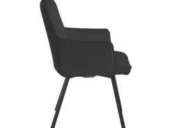 Online Loft24 Sally | Cadeirão PU , Conjunto de 2 Preto
