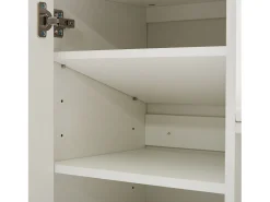 Móvel De Arrumação|Sapateira|ModernLuxe Sapateira - arrumação multinível e assento acolchoado - Branco