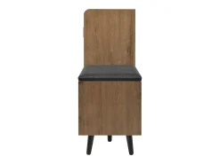 Móvel De Arrumação|Sapateira|ModernLuxe Sapateira - com banco e 4 portas - Castanho
