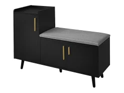 ModernLuxe Sapateira - com banco e 3 portas -^ Móvel De Arrumação|Sapateira