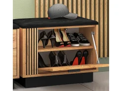 Petits-Meubles Sapateira 1 porta Nilo madeira 49cm^ Móvel De Arrumação|Sapateira