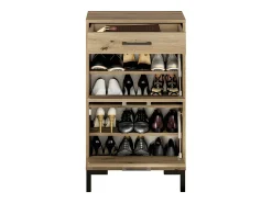Online Petits-Meubles Sapateira 2 portas 1 gaveta Liora madeira 94cm Natural claro