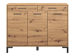 Hot Petits-Meubles Sapateira 3 portas 2 gavetas Liora madeira 94cm Natural claro