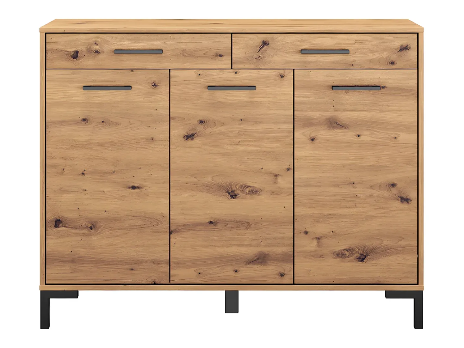 Hot Petits-Meubles Sapateira 3 portas 2 gavetas Liora madeira 94cm Natural claro