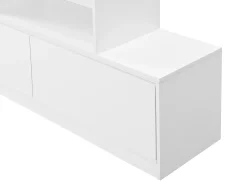 Vente-unique Sapateira 2 portas e 6 nichos com LEDs em MDF - LOVILA^ Móvel De Arrumação|Sapateira