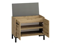 Móvel De Arrumação|Sapateira*Petits-Meubles Sapateira 2 portas Liora madeira 54cm Natural claro