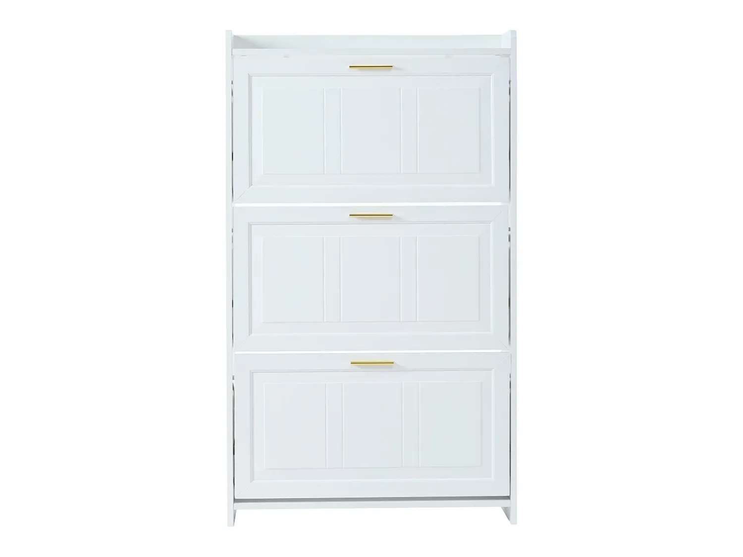 Outlet Hauss Spole Sapateira 70 x 24 x 120 cm com 6 compartimentos - Branca Branco