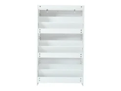 Outlet Hauss Spole Sapateira 70 x 24 x 120 cm com 6 compartimentos - Branca Branco