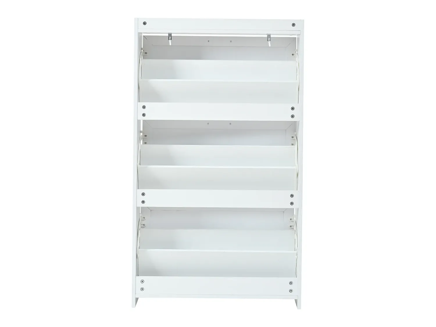 Outlet Hauss Spole Sapateira 70 x 24 x 120 cm com 6 compartimentos - Branca Branco