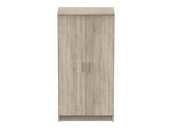 Best Dmora Sapateira Alcudia, Sapateira que economiza espaço, Sapateira de entrada, Armário multiuso com 5 prateleiras, 55x36h108 cm, Carvalho Castanho