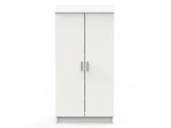 Hot Dmora Sapateira Alcudia, Sapateira que economiza espaço, Sapateira de entrada, Armário multiuso com 5 prateleiras, 55x36h108 cm, Branco