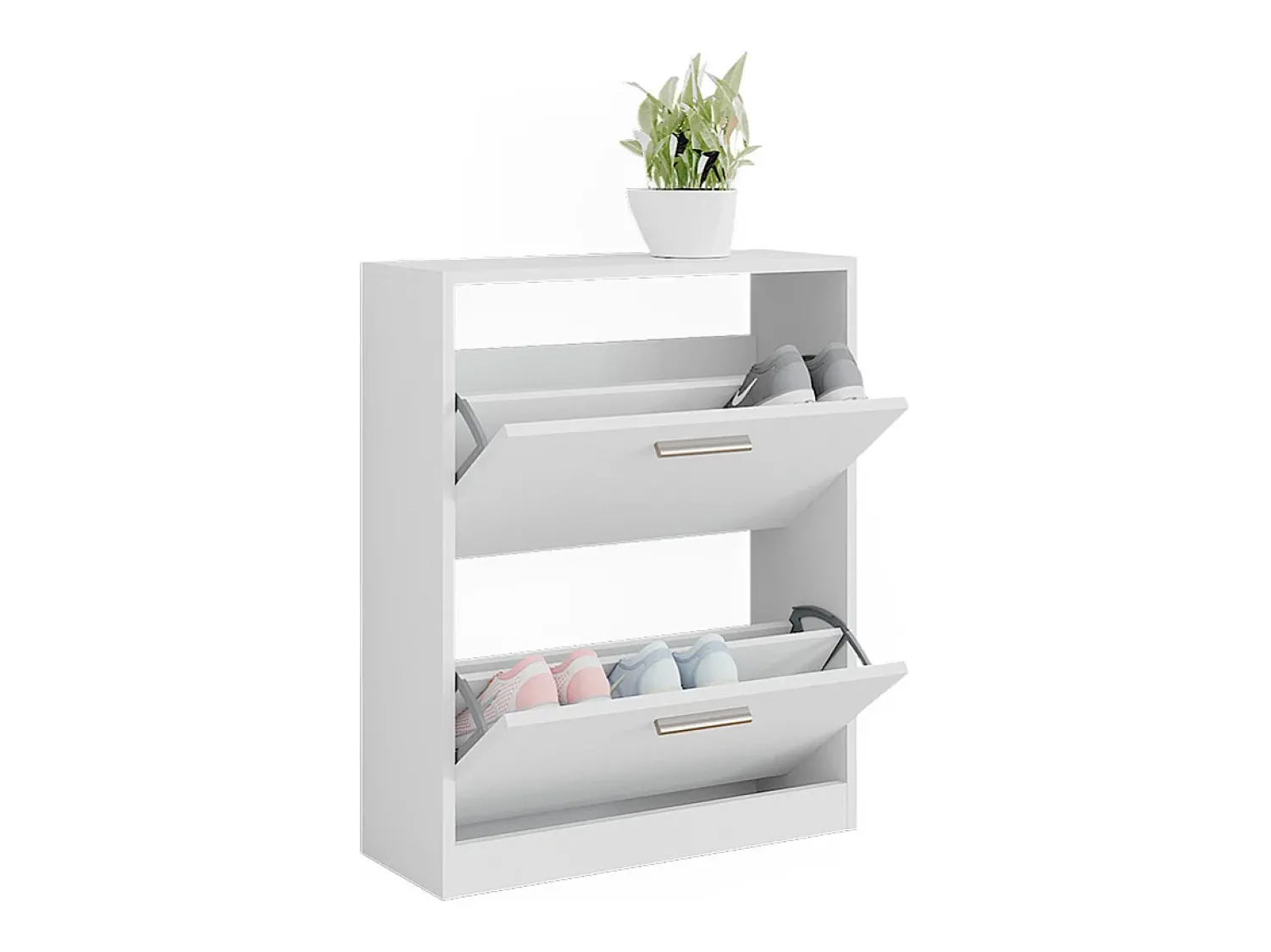 Móvel De Arrumação|Sapateira|Vicco Sapateira 59x22x72.5 gizmo Branco
