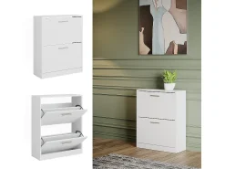 Móvel De Arrumação|Sapateira|Vicco Sapateira 59x22x72.5 gizmo Branco