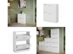 Móvel De Arrumação|Sapateira|Vicco Sapateira 59x22x72.5 gizmo Branco