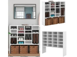 Móvel De Arrumação|Sapateira*Vicco Sapateira 104x33x99 hermia Branco