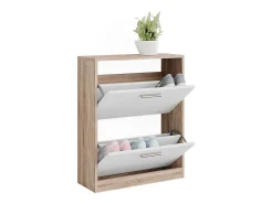 Móvel De Arrumação|Sapateira|Vicco Sapateira /sonoma 59x22x72.5 gizmo Branco