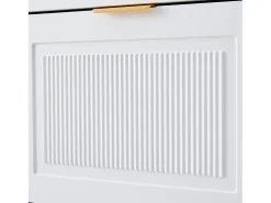 Hauss Spole Sapateira com 3 portas - Branca 60 x 24 x 114 cm^ Móvel De Arrumação|Sapateira