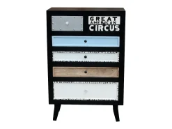 Acessórios De Arrumação*Loft24 Sapateira com 2 portas com dobradiças em aglomerado branco Castanho