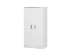 Loungitude Sapateira com 7 prateleiras, branca, 108x55x36 cm, quarto, sala de estar^ Móvel De Arrumação|Sapateira