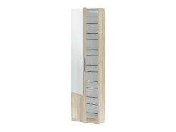 Móvel De Arrumação|Sapateira*Calicosy Sapateira Com Espelho Cástor - Carvalho Natural claro