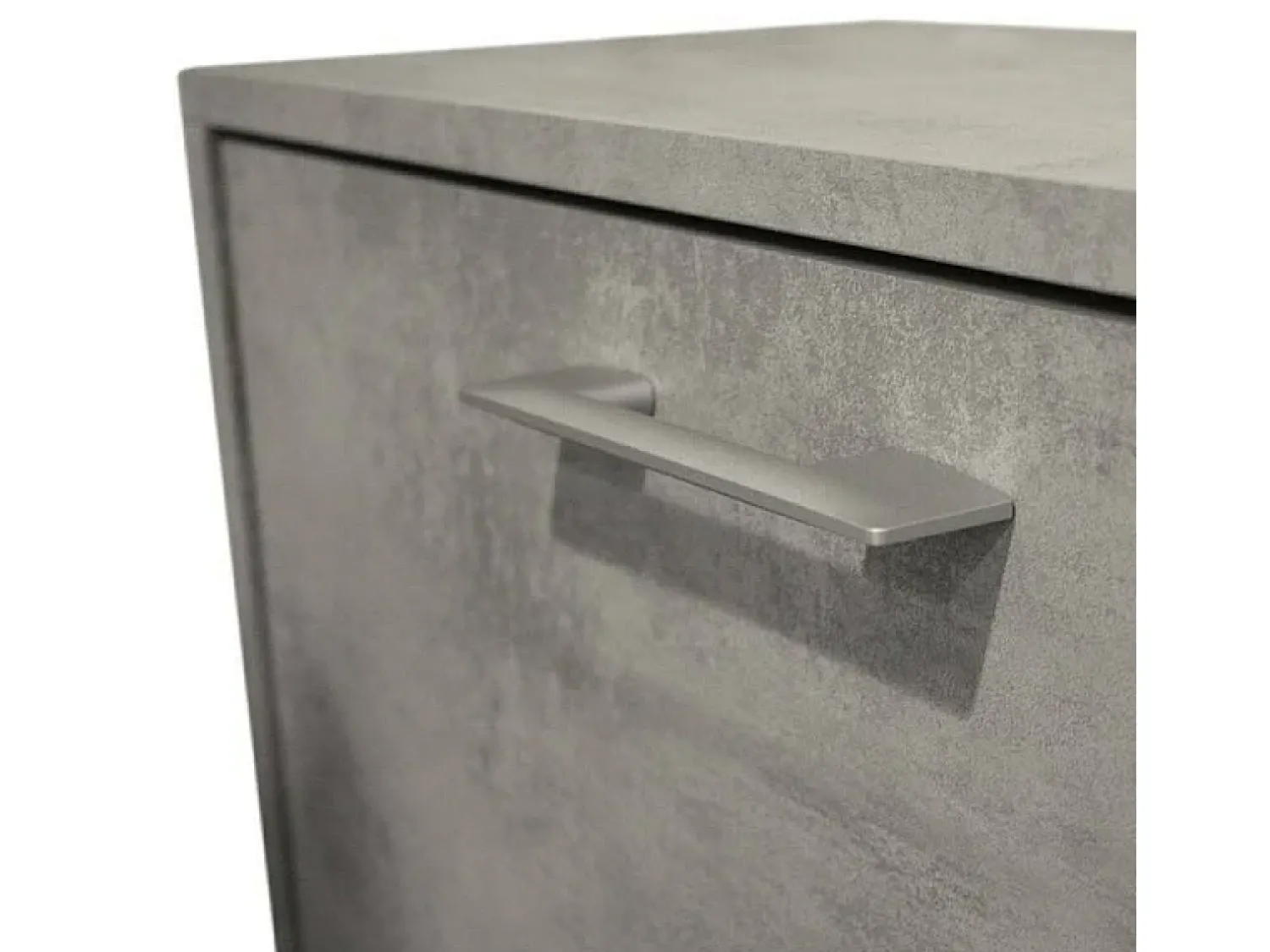 Dmora Sapateira Dmarcat, móvel de entrada multiuso com 4 portas sanfonadas, sapateira de dupla profundidade, 100% Fabricado na Itália, 67x28h147 cm, Cimento^ Móvel De Arrumação|Sapateira