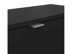 Discount Dmora Sapateira Dtorris, Sapateira, Armário de entrada multiusos, Sapateira, 70x24 h85 cm, Preto